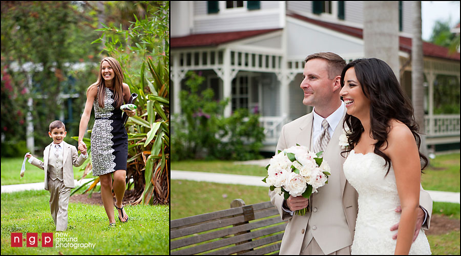 intimate small wedding locations florida venue outside outdoor Dinner for 